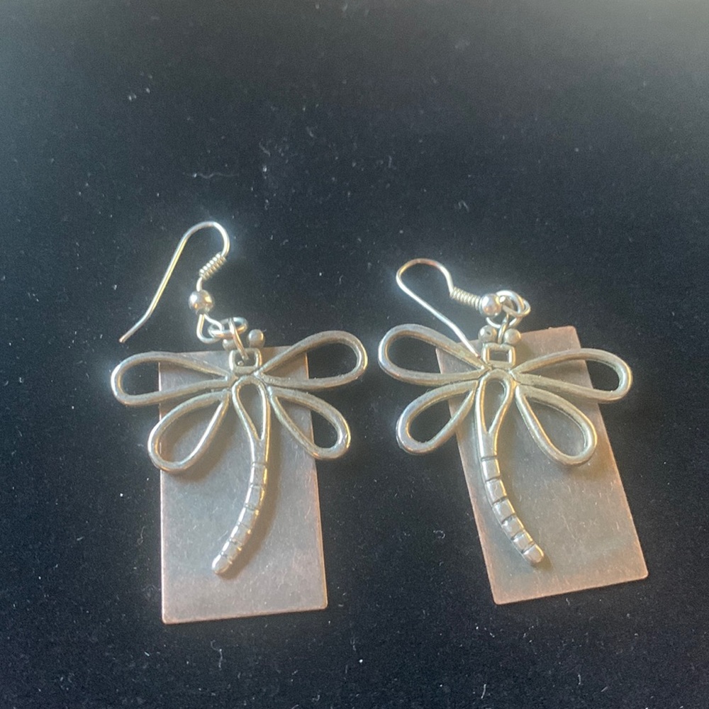 Dragonfly earrings